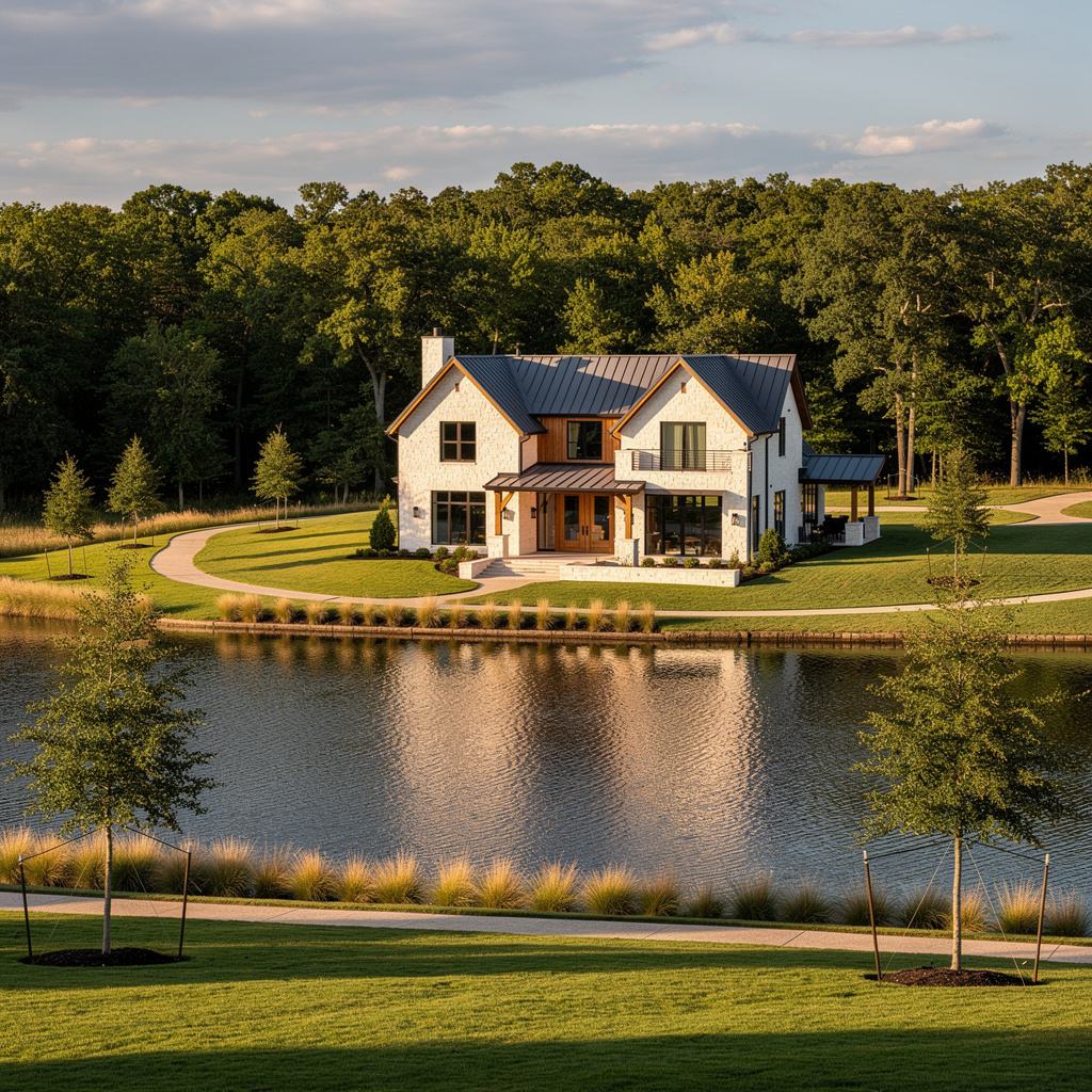 A Studio McGee-style luxury home exterior in Arlington, TX — Salt and Slate Cleaning Company
