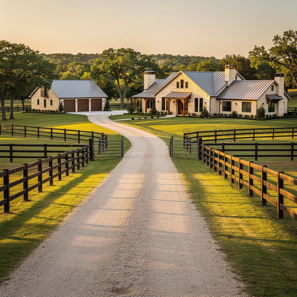 A Studio McGee-style luxury home exterior in Bartonville, TX — Salt and Slate Cleaning Company