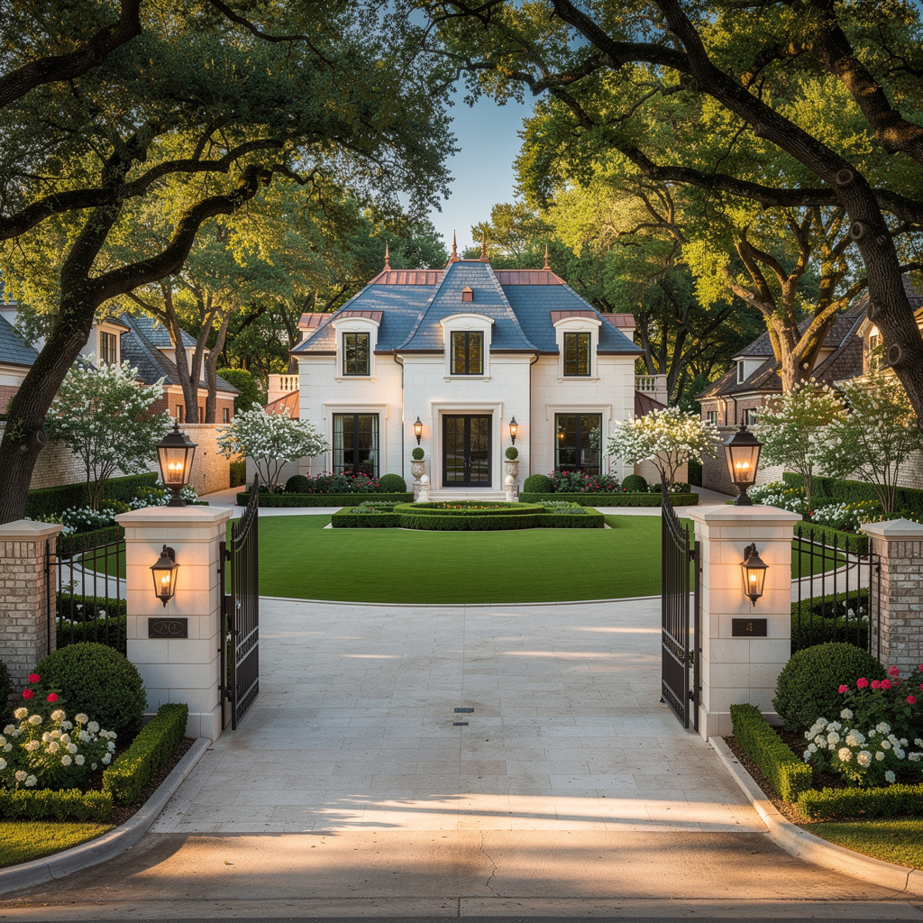 A Studio McGee-style luxury home exterior in Dallas, TX — Salt and Slate Cleaning Company