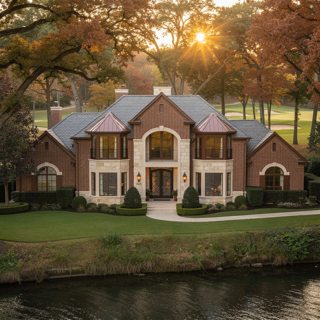 A Studio McGee-style luxury home exterior in Plano, TX — Salt and Slate Cleaning Company