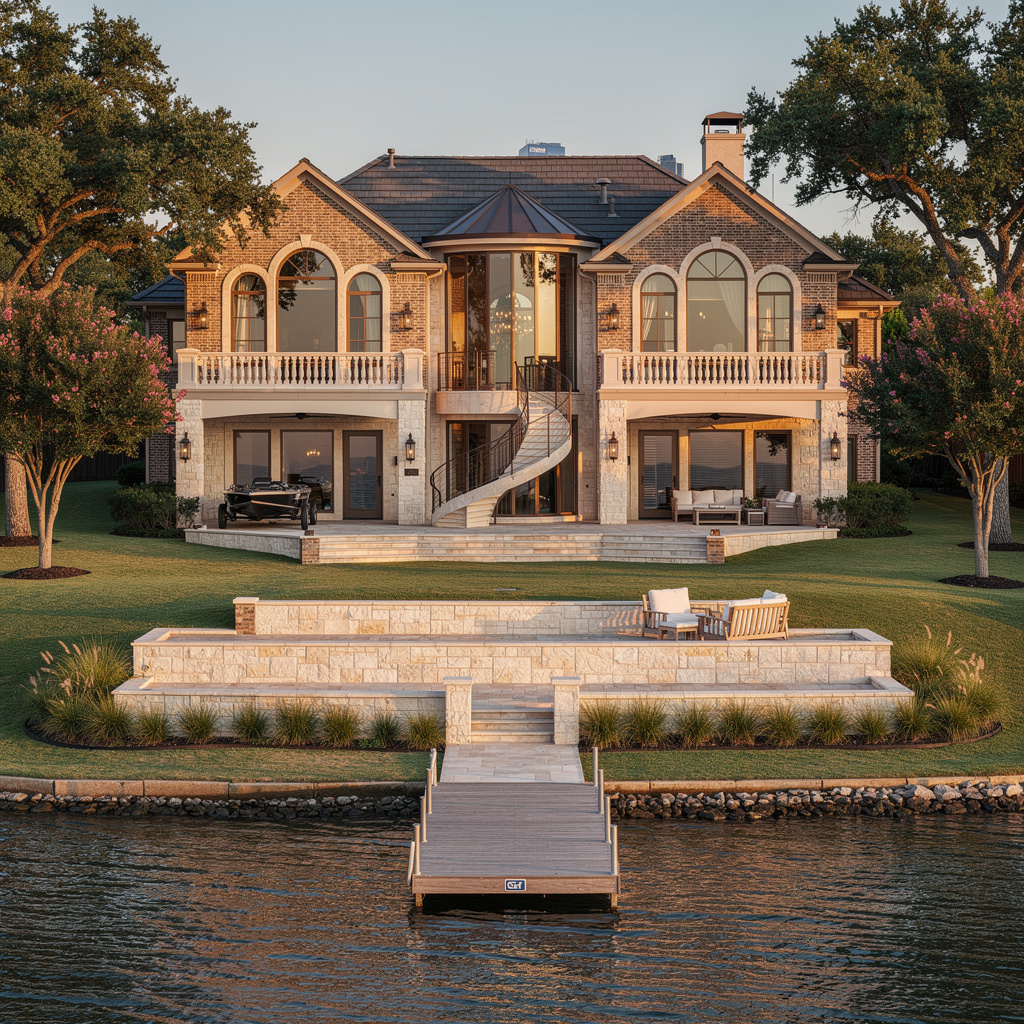 A Studio McGee-style luxury home exterior in Rockwall, TX — Salt and Slate Cleaning Company