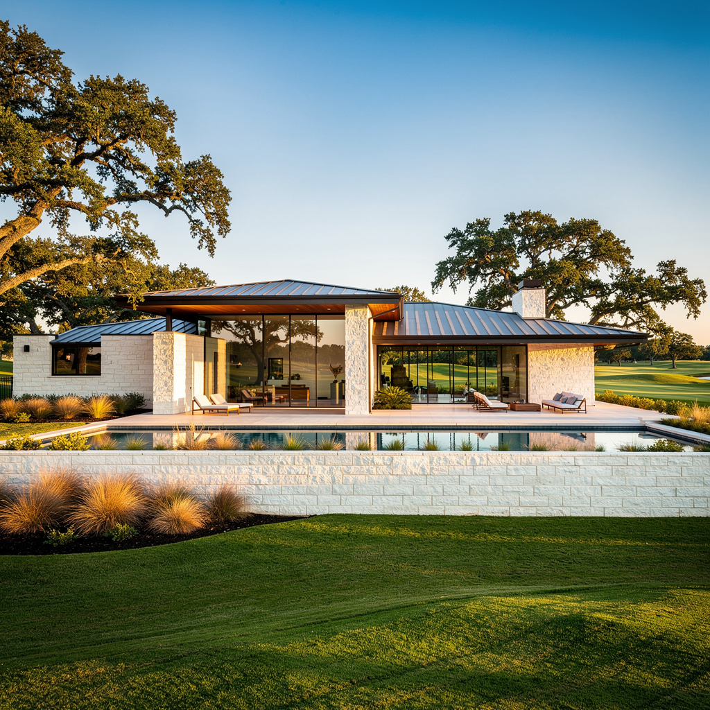 A Studio McGee-style luxury home exterior in Westlake, TX — Salt and Slate Cleaning Company