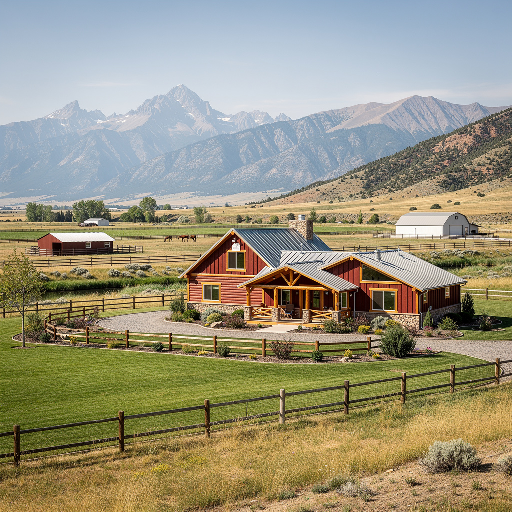 A Studio McGee-style luxury home exterior in Francis, UT — Salt and Slate Cleaning Company
