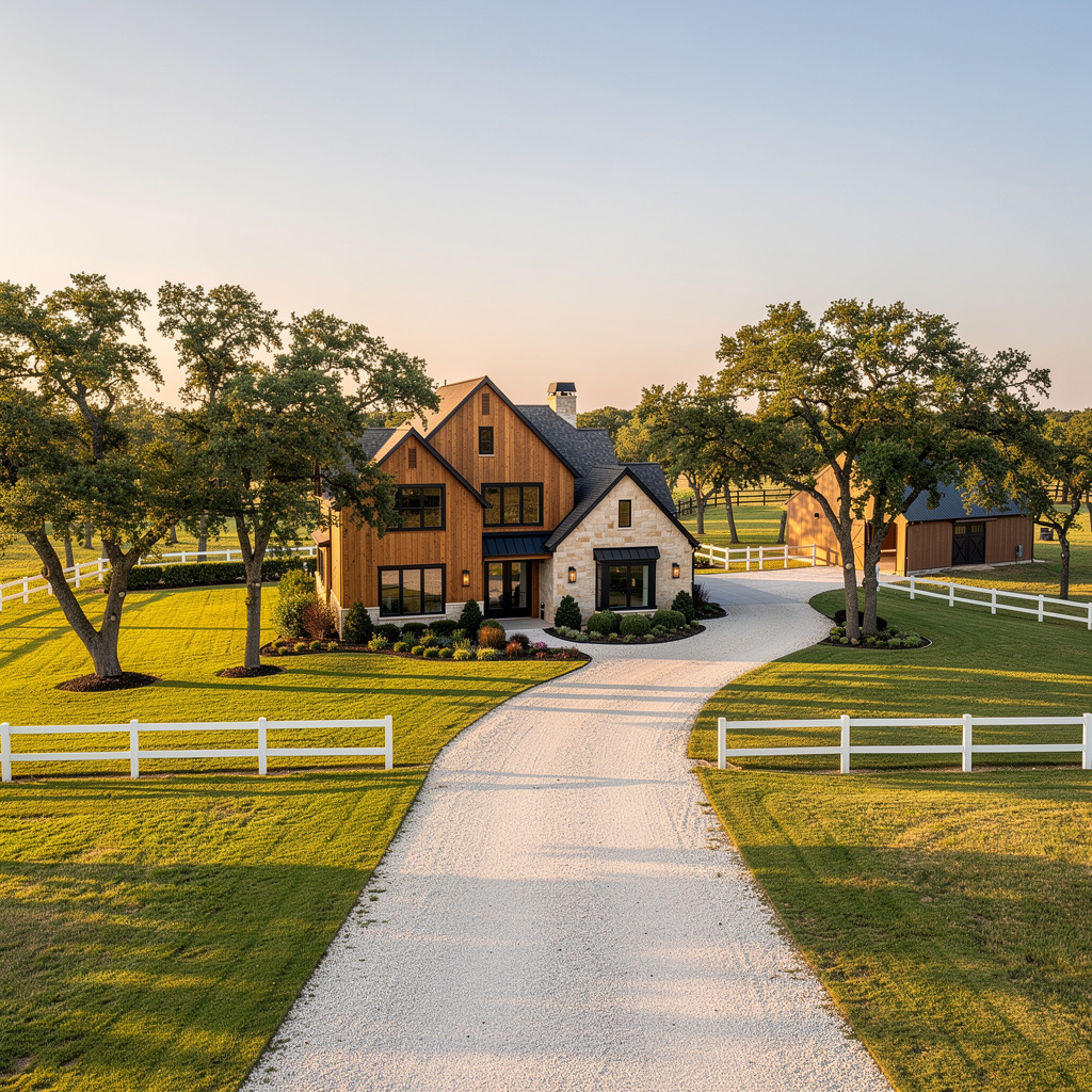 A representative aspirational luxury home in Denton County — Salt and Slate Cleaning Company