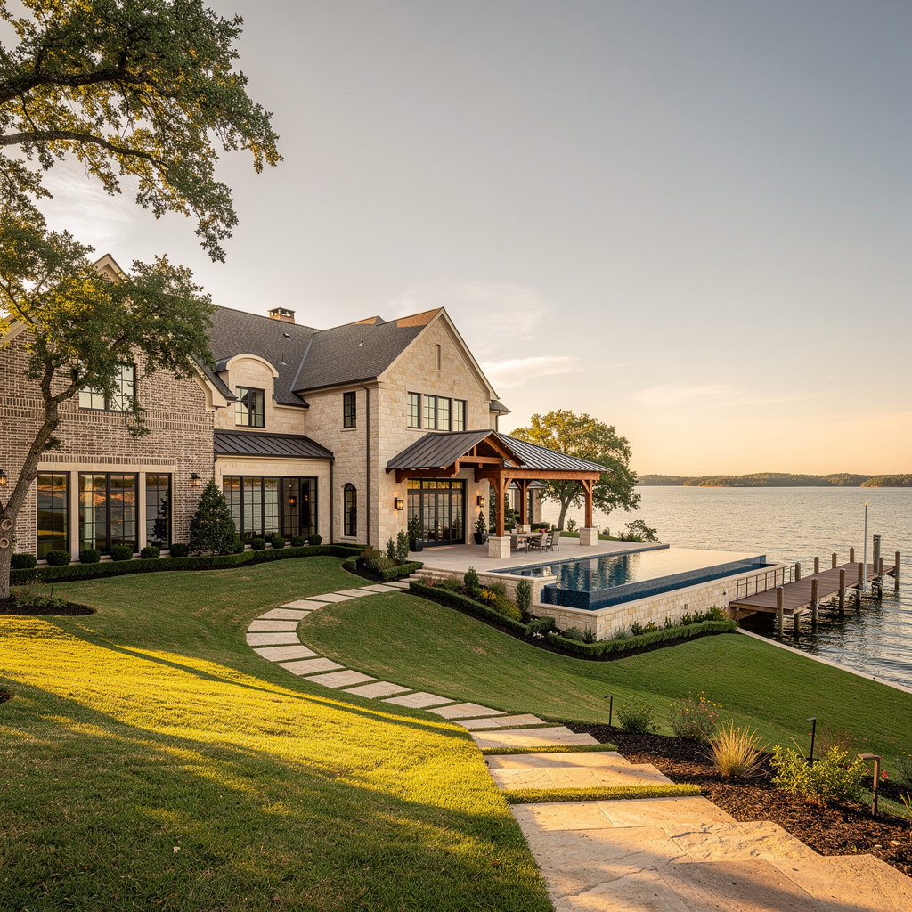 A representative aspirational luxury home in Rockwall County — Salt and Slate Cleaning Company
