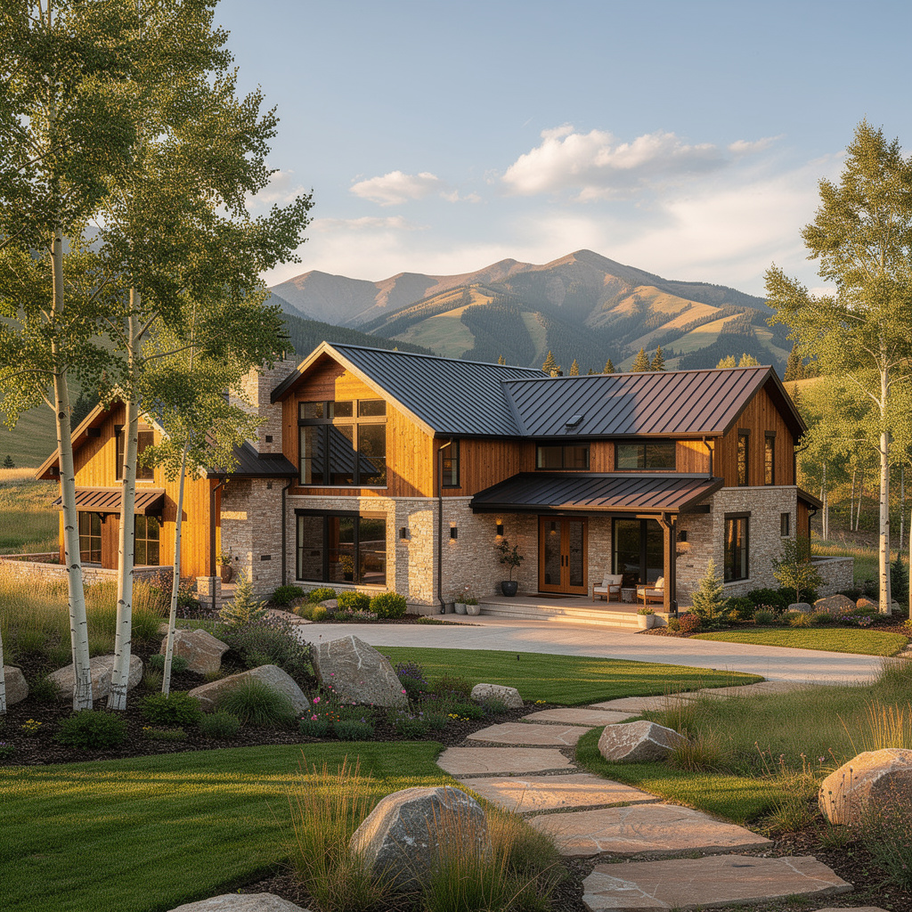 A representative aspirational luxury home in Summit County — Salt and Slate Cleaning Company