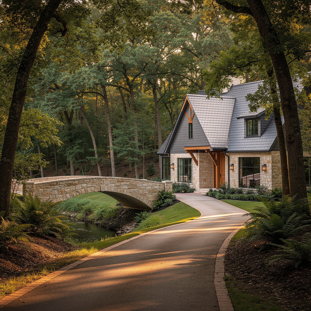 A Studio McGee-style luxury home exterior in the Bretton Woods neighborhood of Frisco, TX — premium home cleaning by Salt and Slate