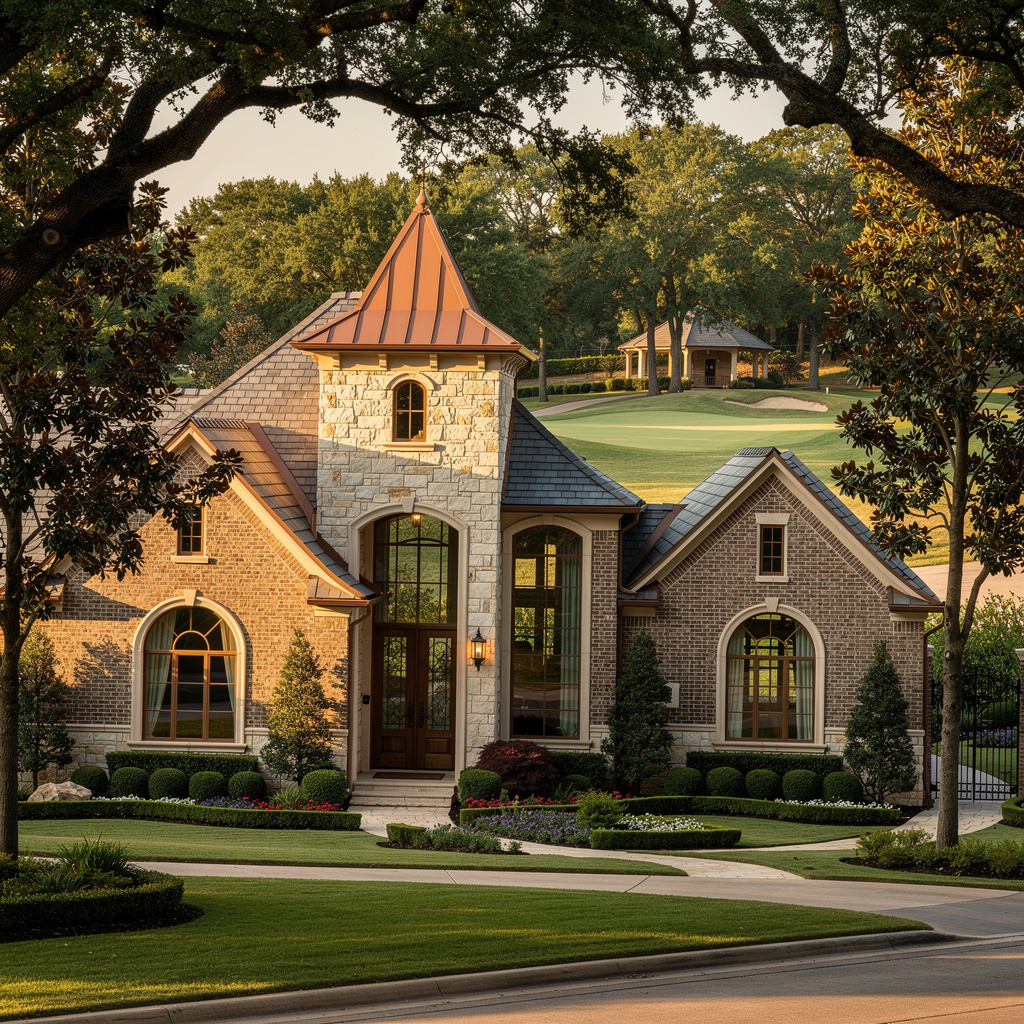 A Studio McGee-style luxury home exterior in the Stonebriar neighborhood of Frisco, TX — premium home cleaning by Salt and Slate