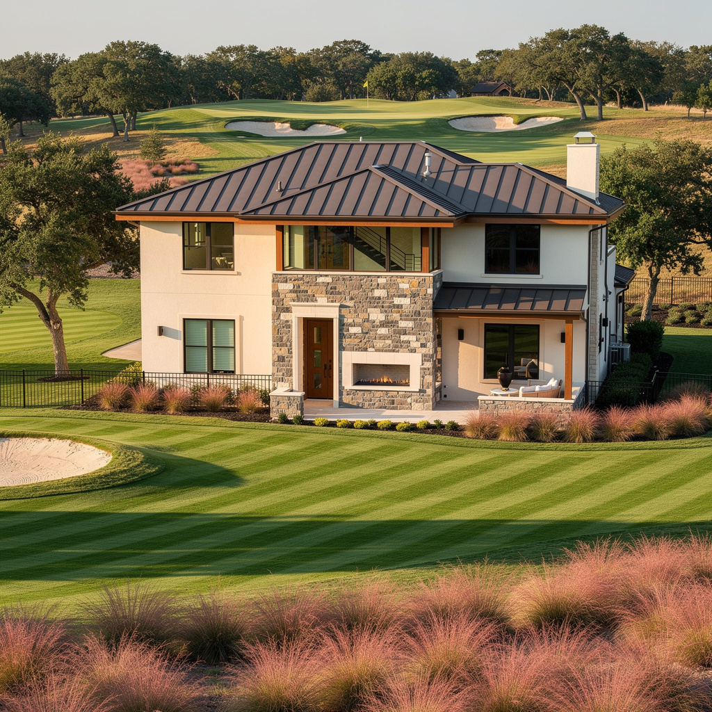 A Studio McGee-style luxury home exterior in the Craig Ranch neighborhood of McKinney, TX — premium home cleaning by Salt and Slate