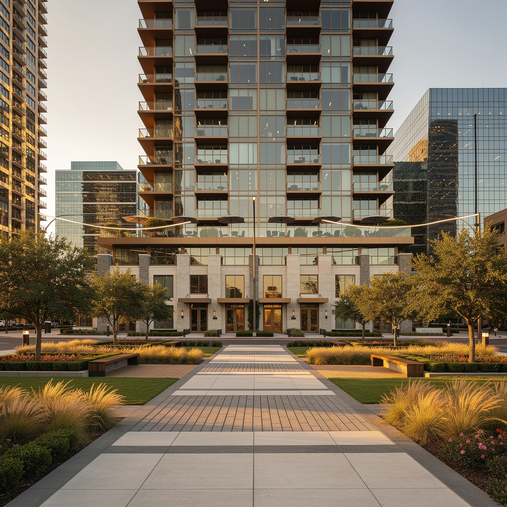A Studio McGee-style luxury home exterior in the Legacy West neighborhood of Plano, TX — premium home cleaning by Salt and Slate