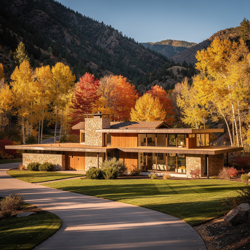 A Studio McGee-style luxury home exterior in the Millcreek Canyon neighborhood of Millcreek, UT — premium home cleaning by Salt and Slate